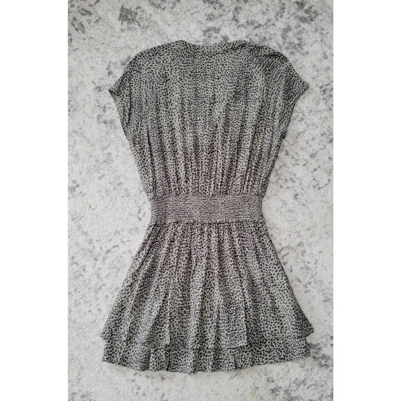 Rails smocked button detail "Karla" olive lynx tunic dress - Picture 5 of 9